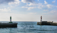 Entrance to Kalk Bay harbour